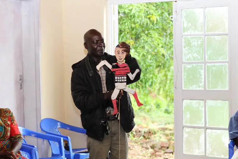 Teaching with a Puppet
